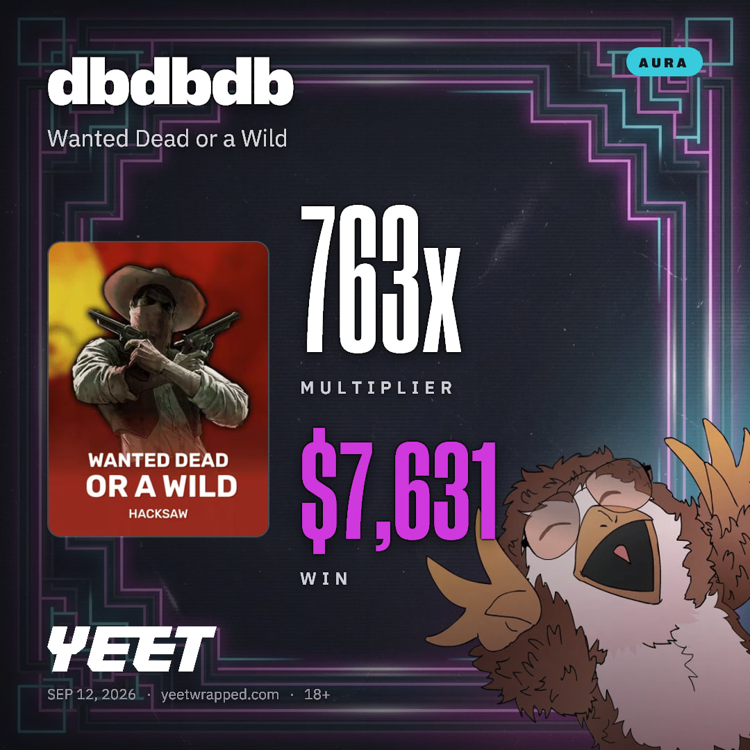 dbdbdb hit 763.1x on Wanted Dead or a Wild
