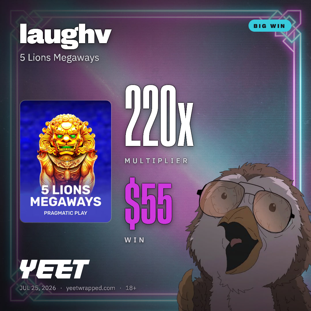 laughv hit 219.9x on 5 Lions Megaways