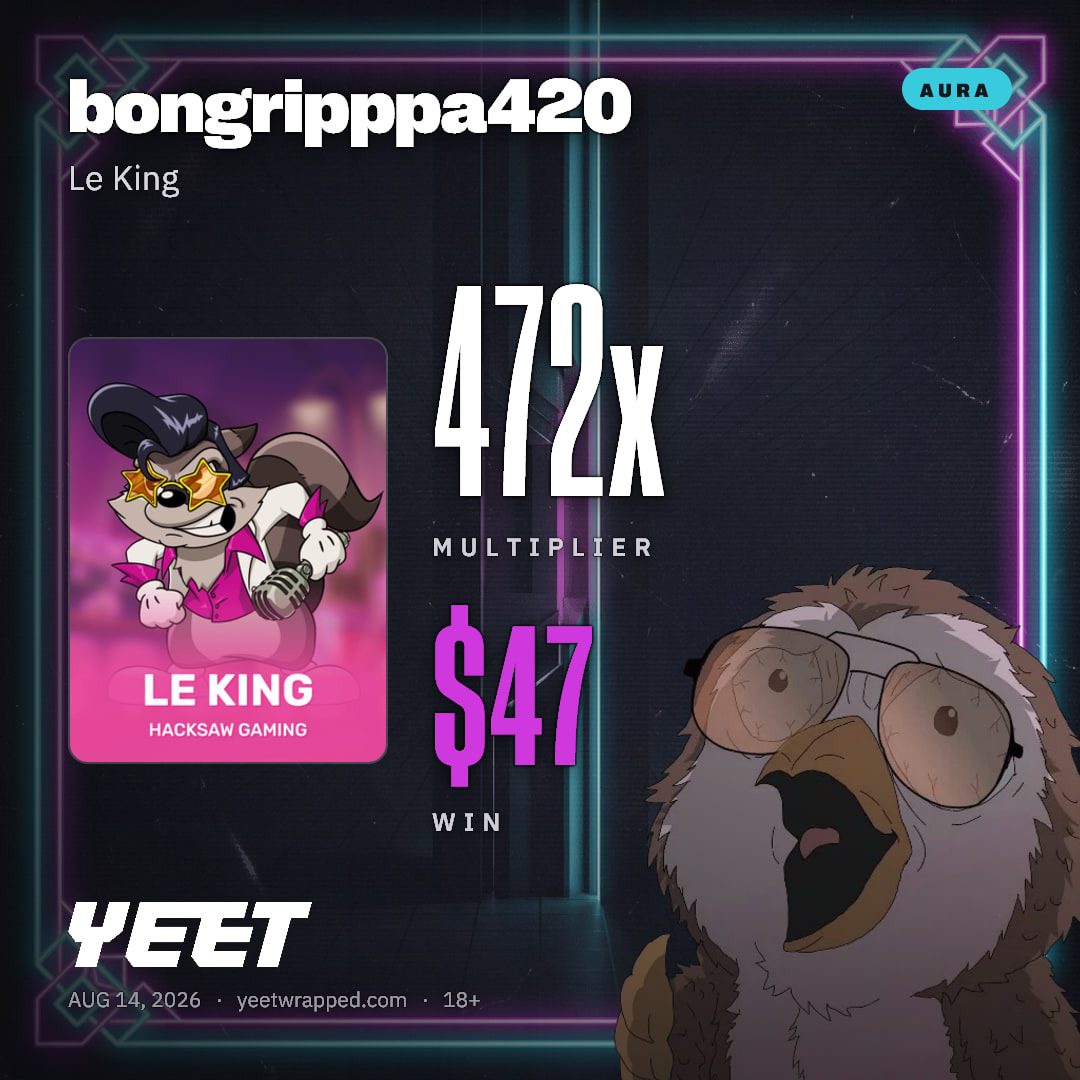 bongripppa420 hit 472.3x on Le King