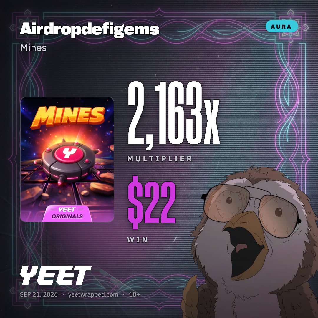 Airdropdefigems hit 2,163x on Mines