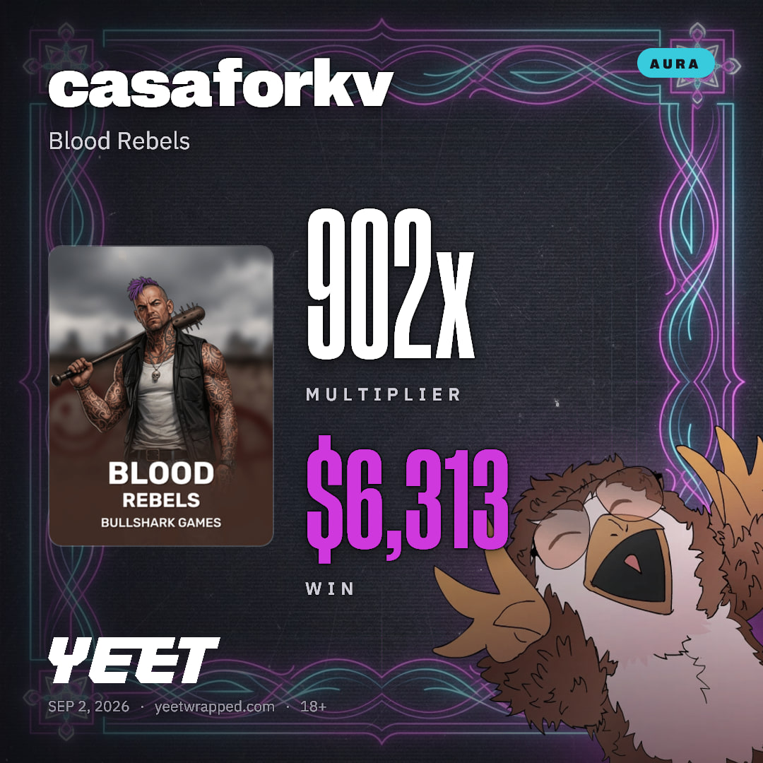casaforkv hit 901.9x on Blood Rebels