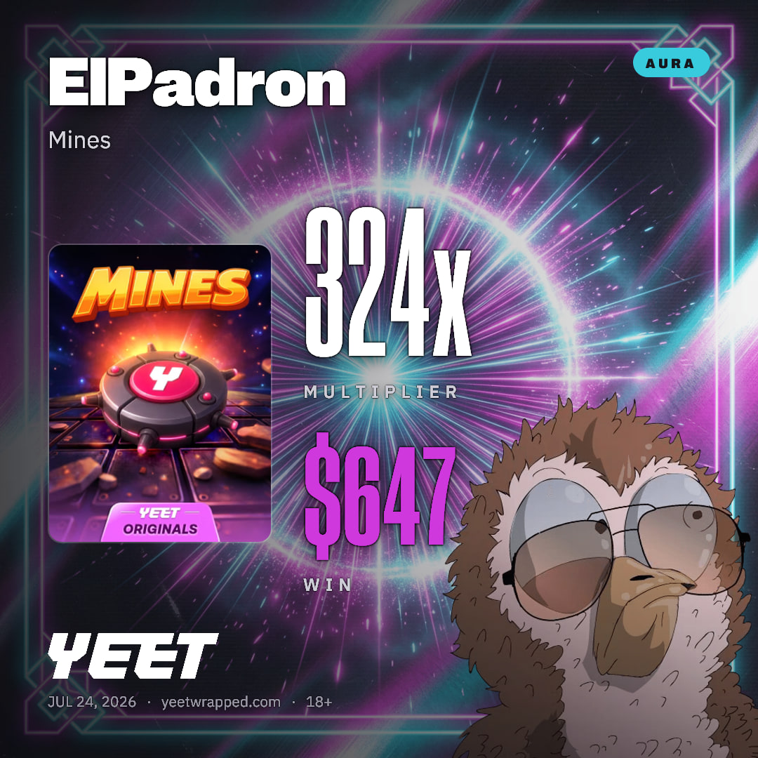 ElPadron hit 323.7x on Mines