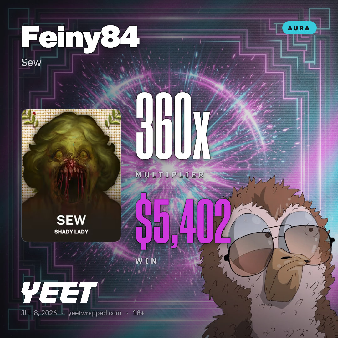 Feiny84 hit 360.1x on Sew