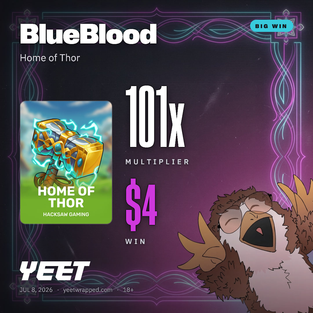 BlueBlood hit 101.3x on Home of Thor