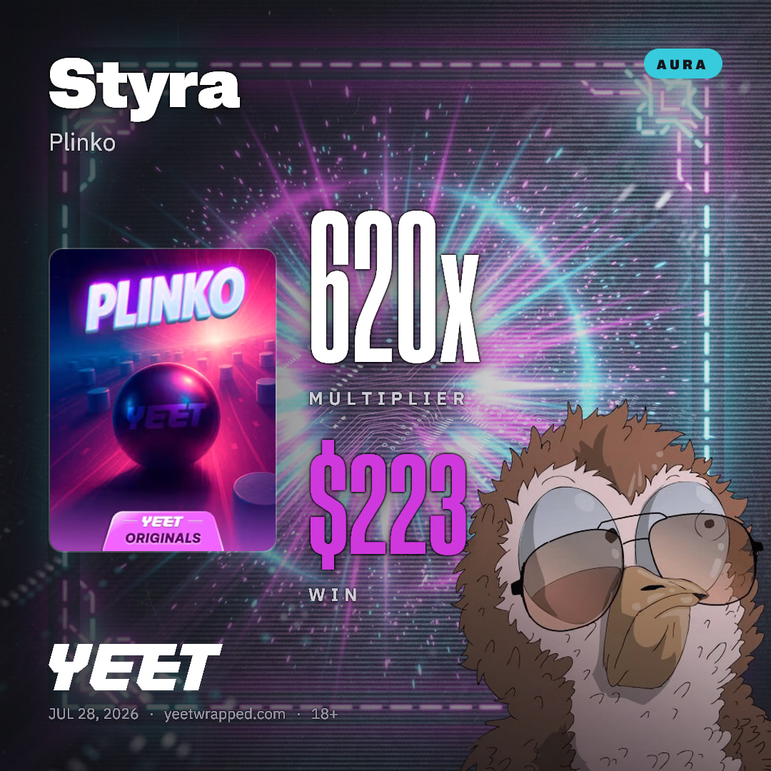 Styra hit 620x on Plinko