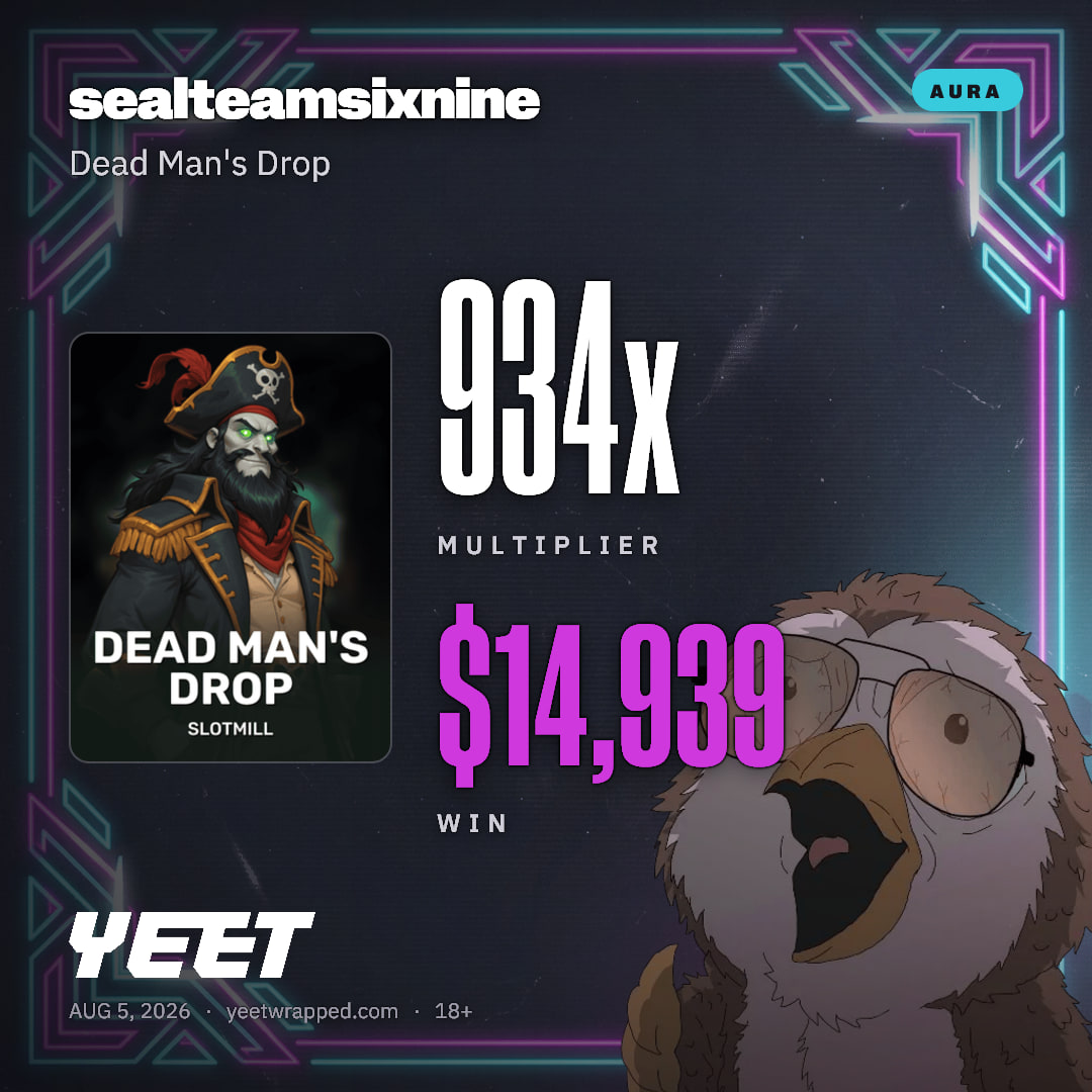 sealteamsixnine hit 933.7x on Dead Man's Drop