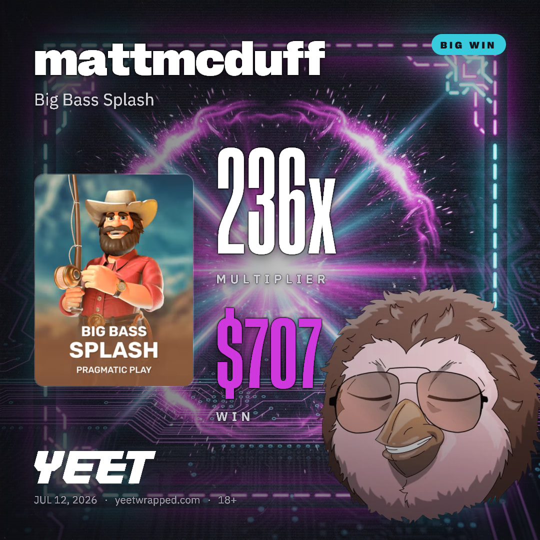 mattmcduff hit 235.7x on Big Bass Splash