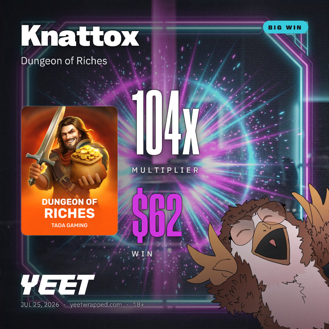 Knattox hit 103.5x on Dungeon of Riches