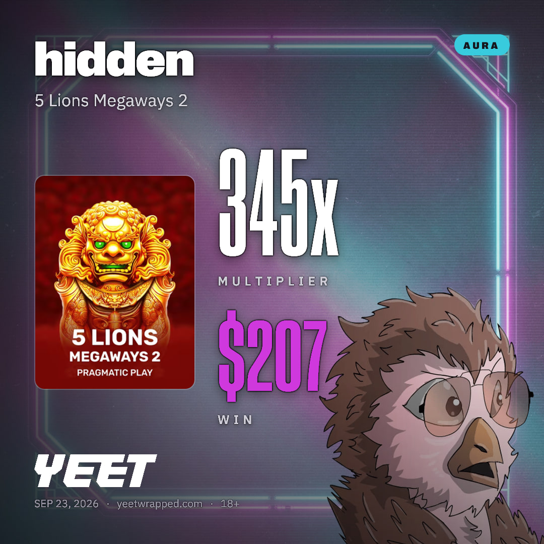 hidden hit 344.8x on 5 Lions Megaways 2