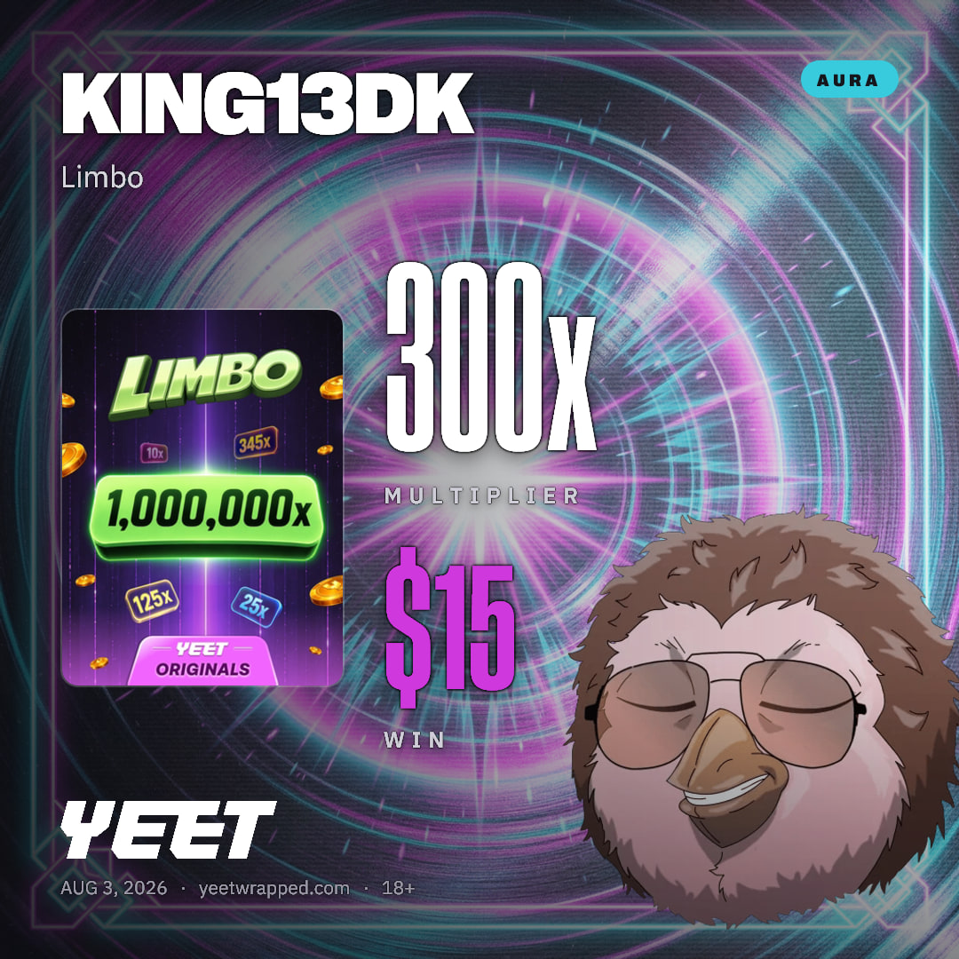 KING13DK hit 300x on Limbo