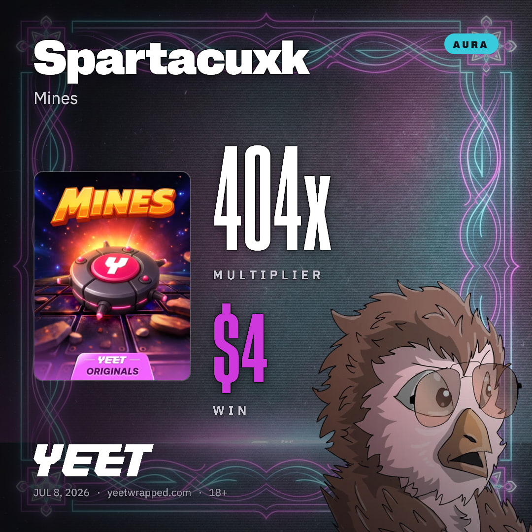 Spartacuxk hit 404.1x on Mines