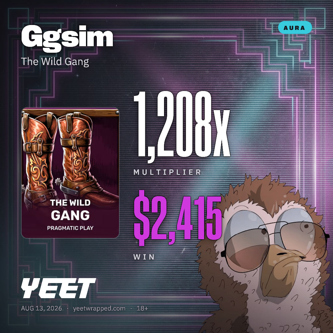 Ggsim hit 1,208x on The Wild Gang