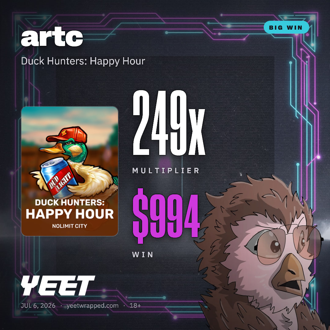 artc hit 248.6x on Duck Hunters: Happy Hour