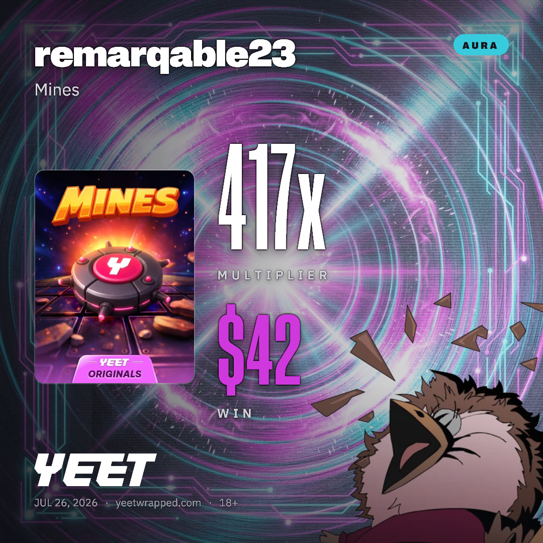 remarqable23 hit 417.4x on Mines