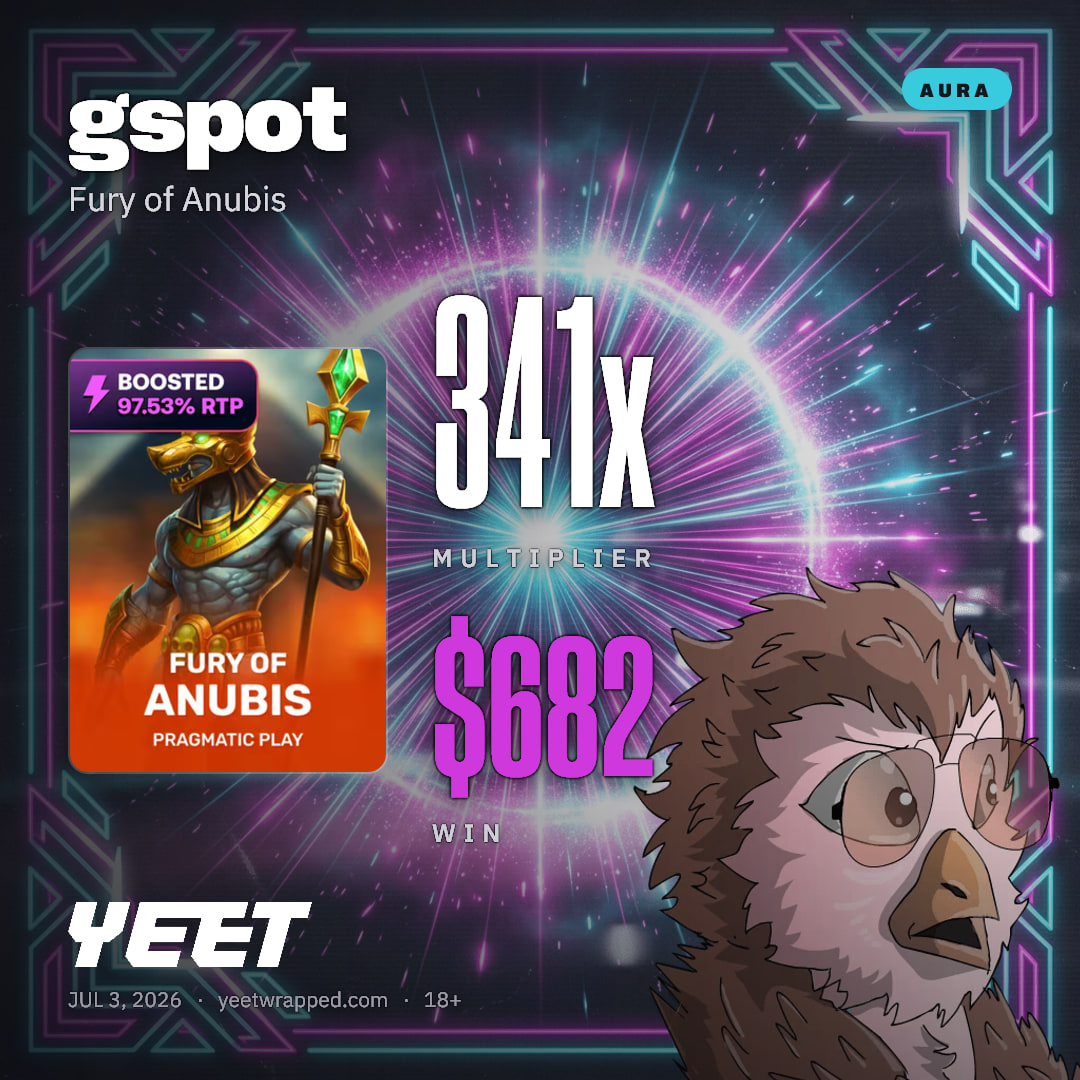 gspot hit 341.2x on Fury of Anubis
