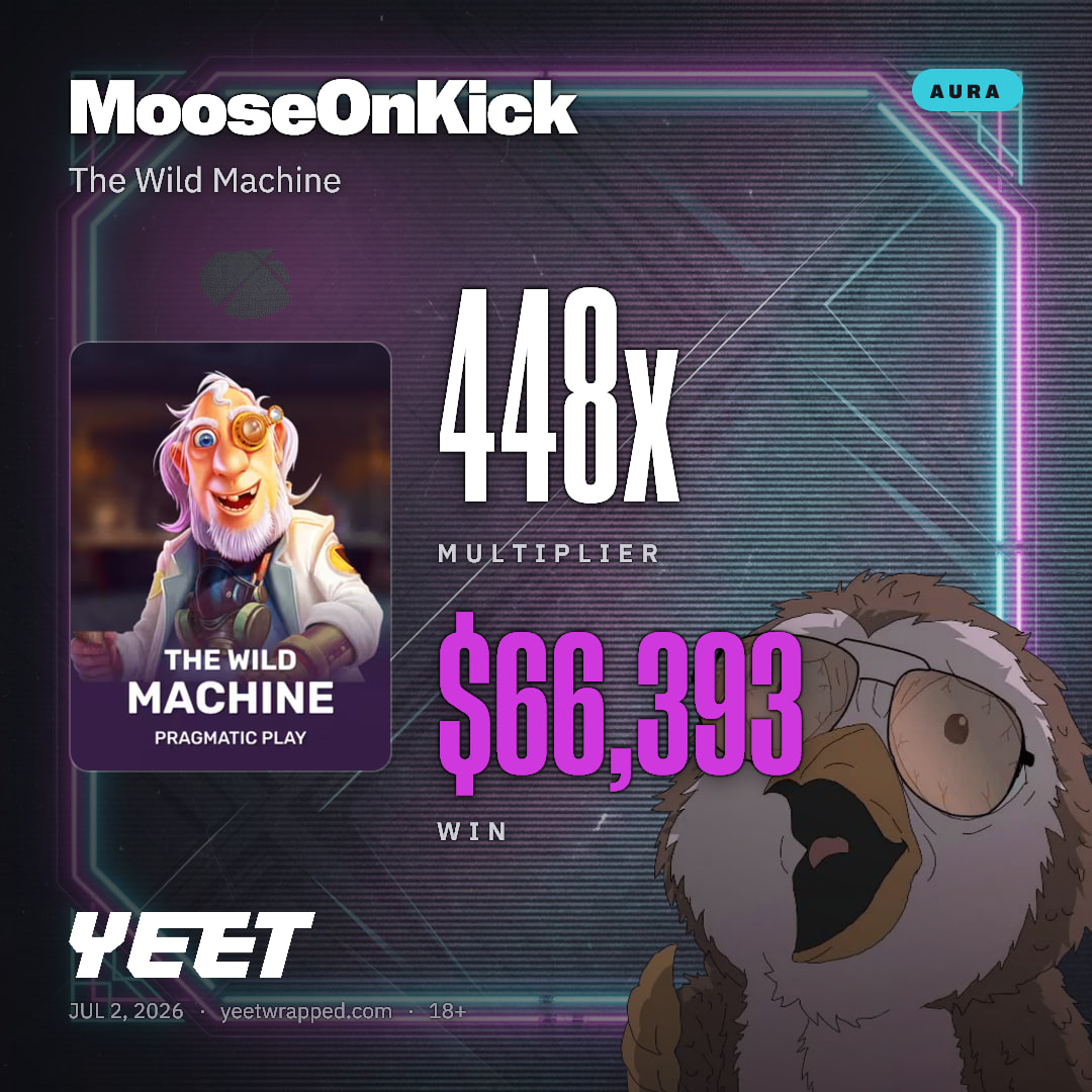 MooseOnKick hit 448.3x on The Wild Machine