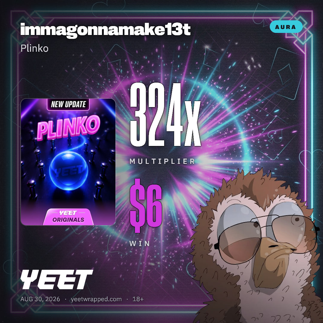 immagonnamake13t hit 324x on Plinko