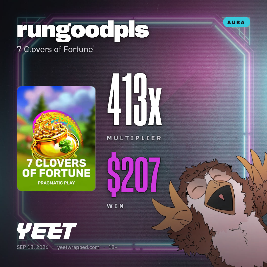 rungoodpls hit 413.3x on 7 Clovers of Fortune