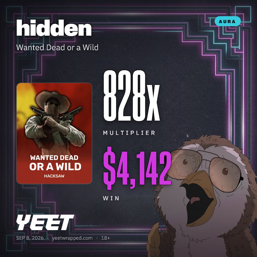 hidden hit 828.3x on Wanted Dead or a Wild