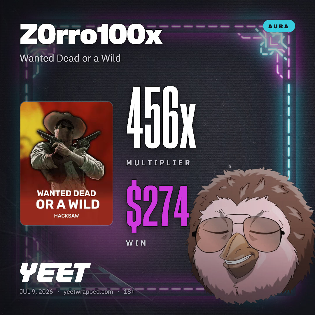 Z0rro100x hit 456.1x on Wanted Dead or a Wild