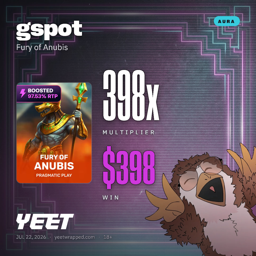 gspot hit 397.6x on Fury of Anubis
