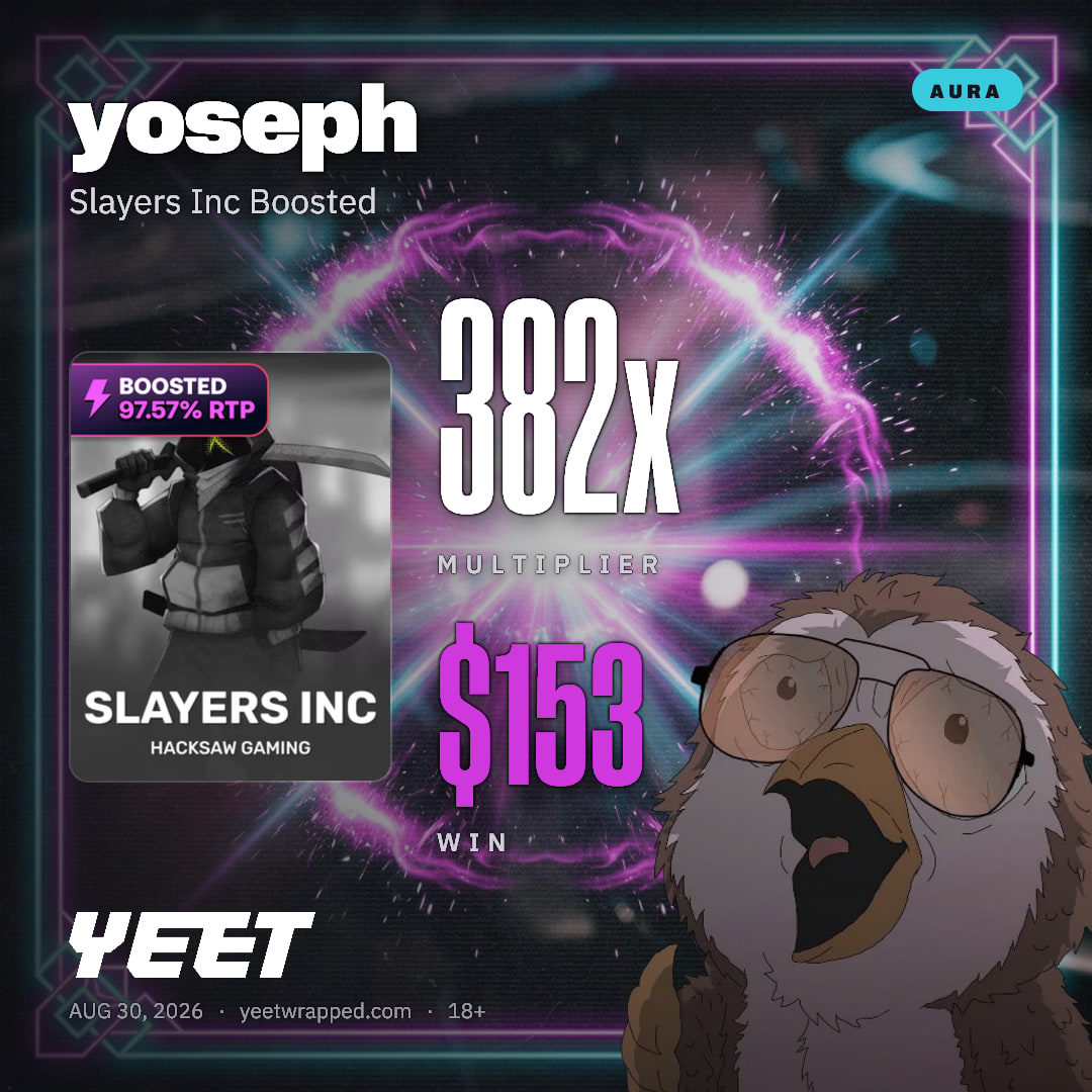 yoseph hit 382.4x on Slayers Inc Boosted