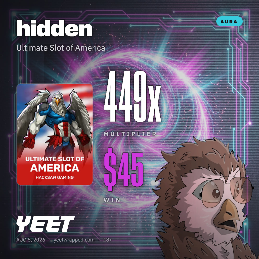 hidden hit 448.7x on Ultimate Slot of America