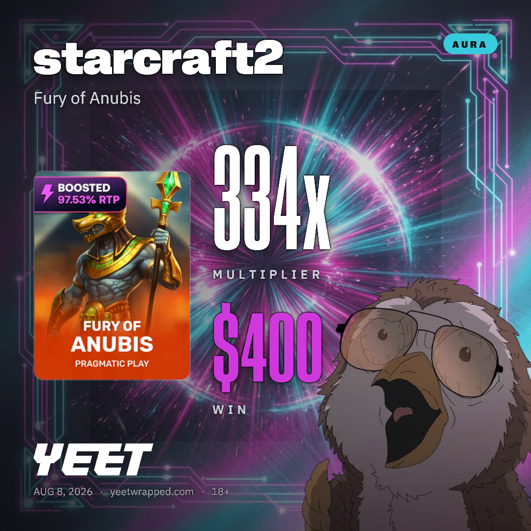 starcraft2 hit 333.5x on Fury of Anubis