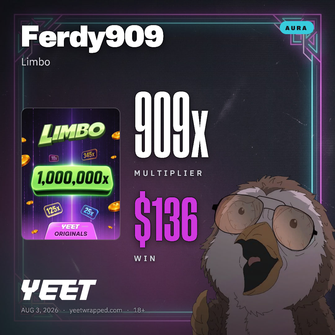 Ferdy909 hit 909x on Limbo