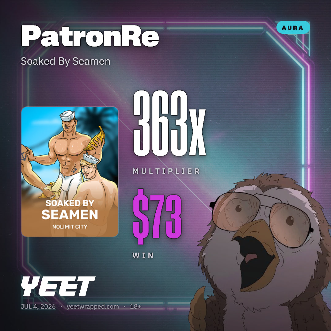 PatronRe hit 362.6x on Soaked By Seamen