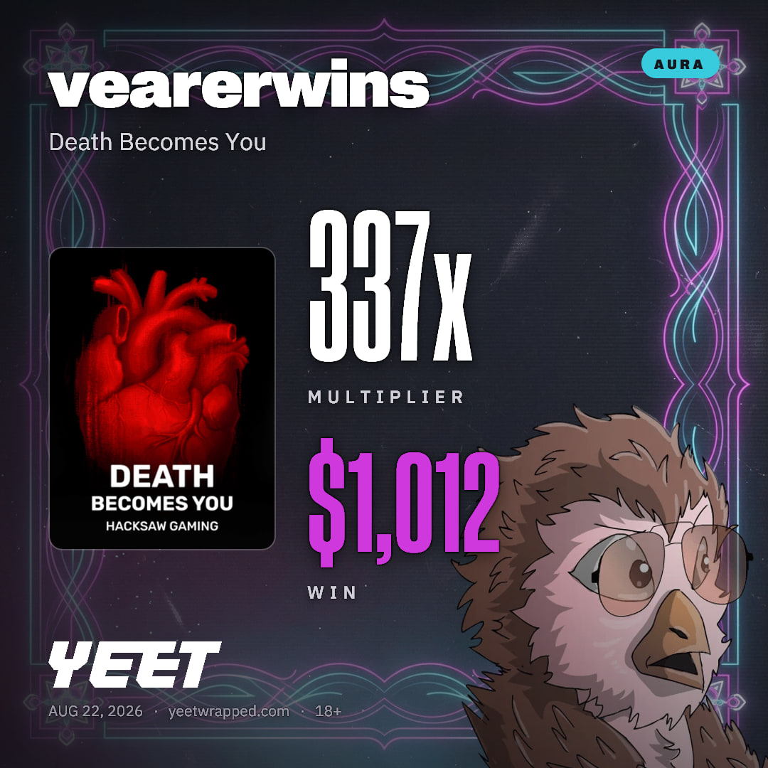 vearerwins hit 337.2x on Death Becomes You