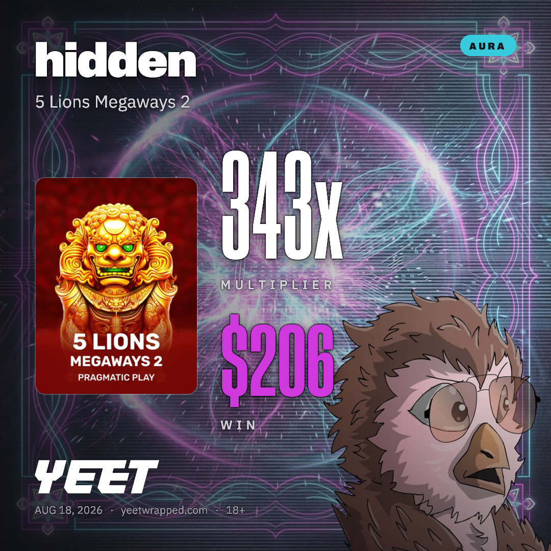 hidden hit 342.9x on 5 Lions Megaways 2