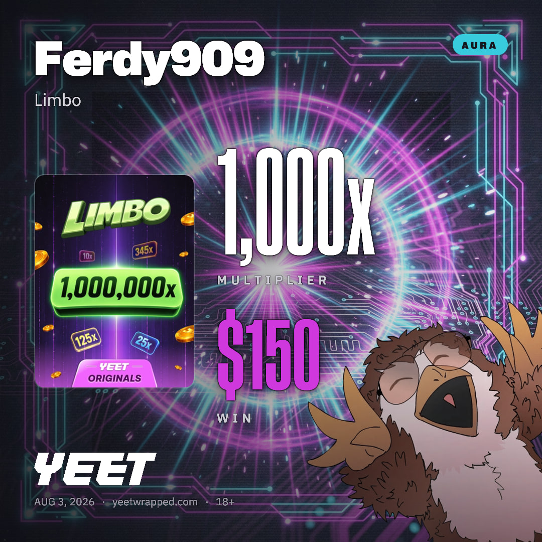 Ferdy909 hit 1,000x on Limbo