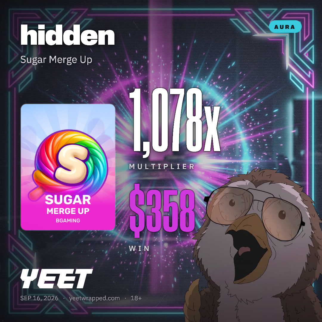 hidden hit 1,078x on Sugar Merge Up