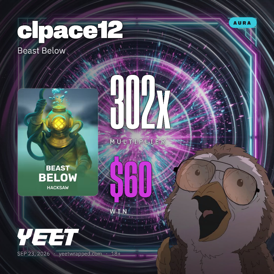 clpace12 hit 301.6x on Beast Below