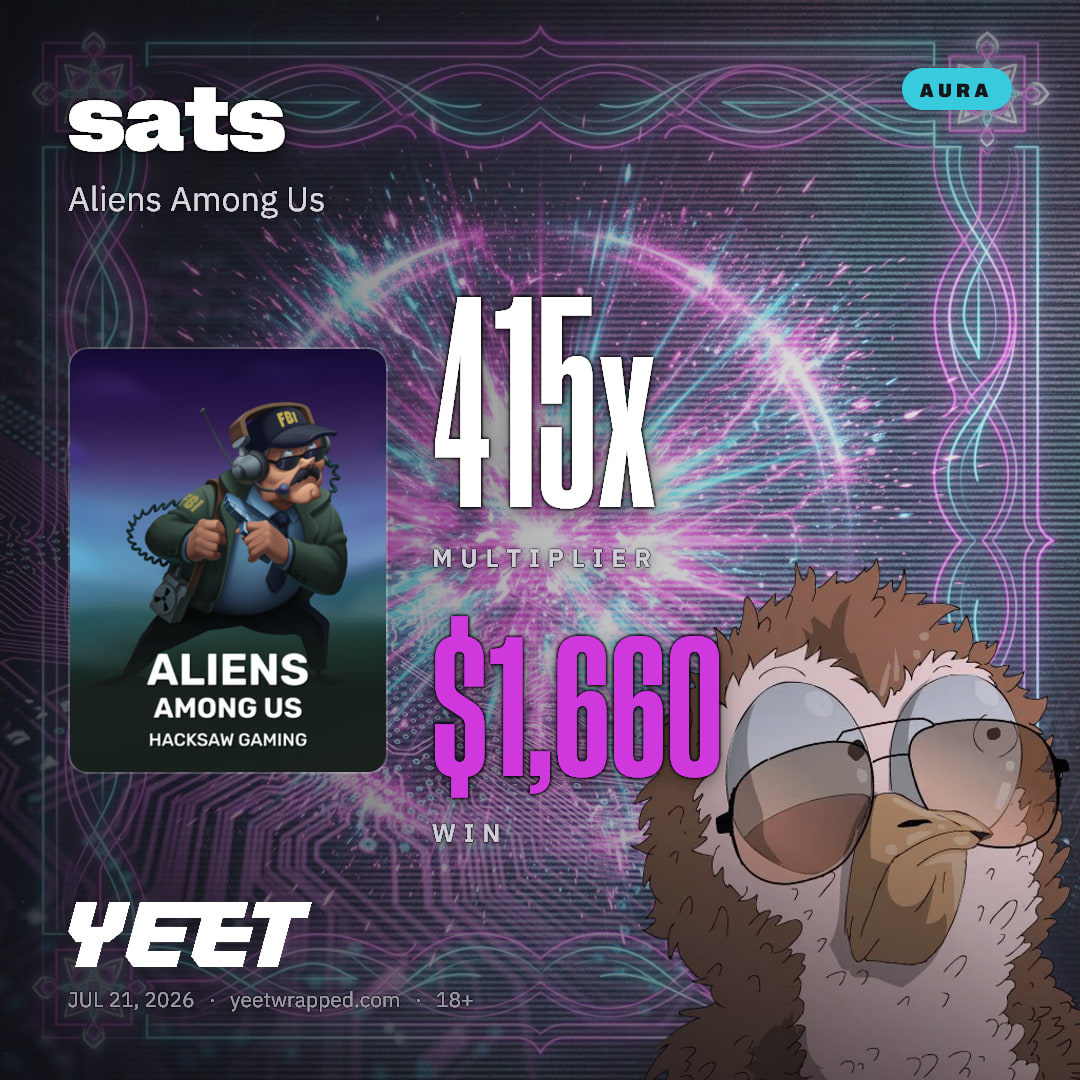 sats hit 415.1x on Aliens Among Us