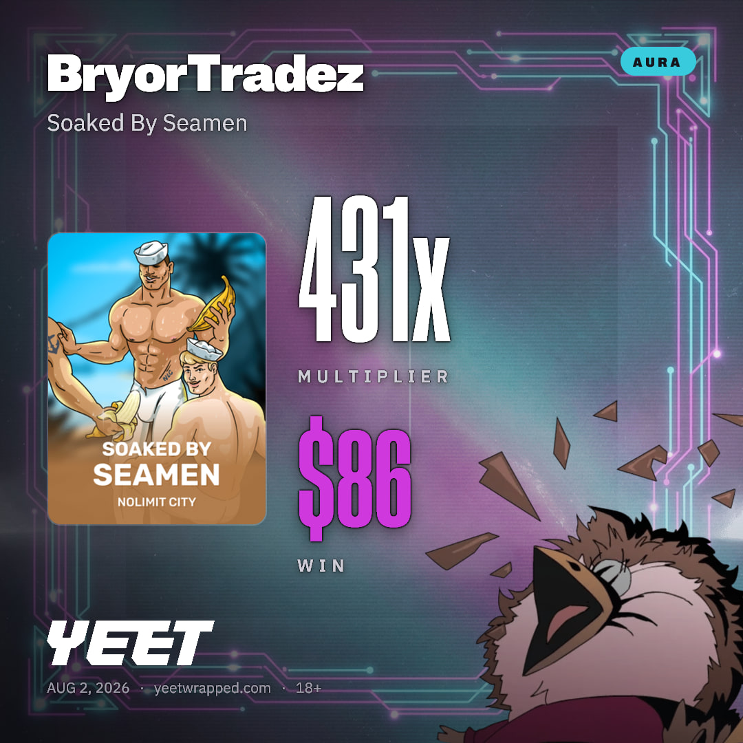 BryorTradez hit 430.6x on Soaked By Seamen
