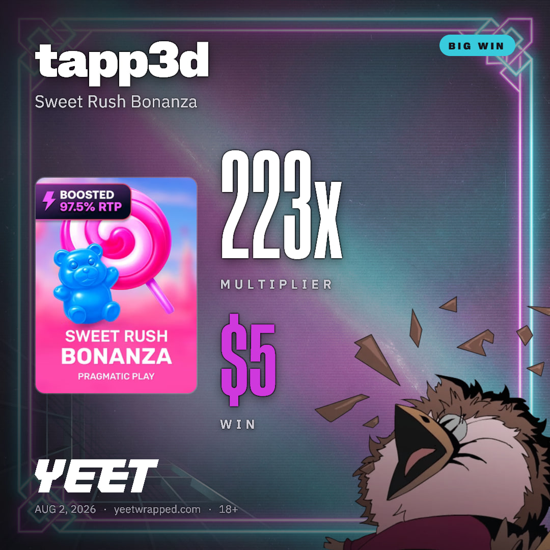 tapp3d hit 223.1x on Sweet Rush Bonanza