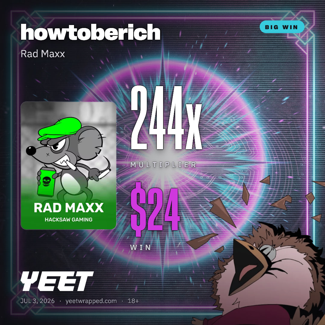 howtoberich hit 243.9x on Rad Maxx