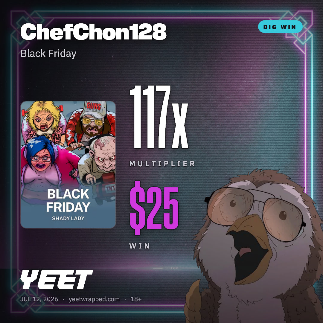 ChefChon128 hit 117.3x on Black Friday