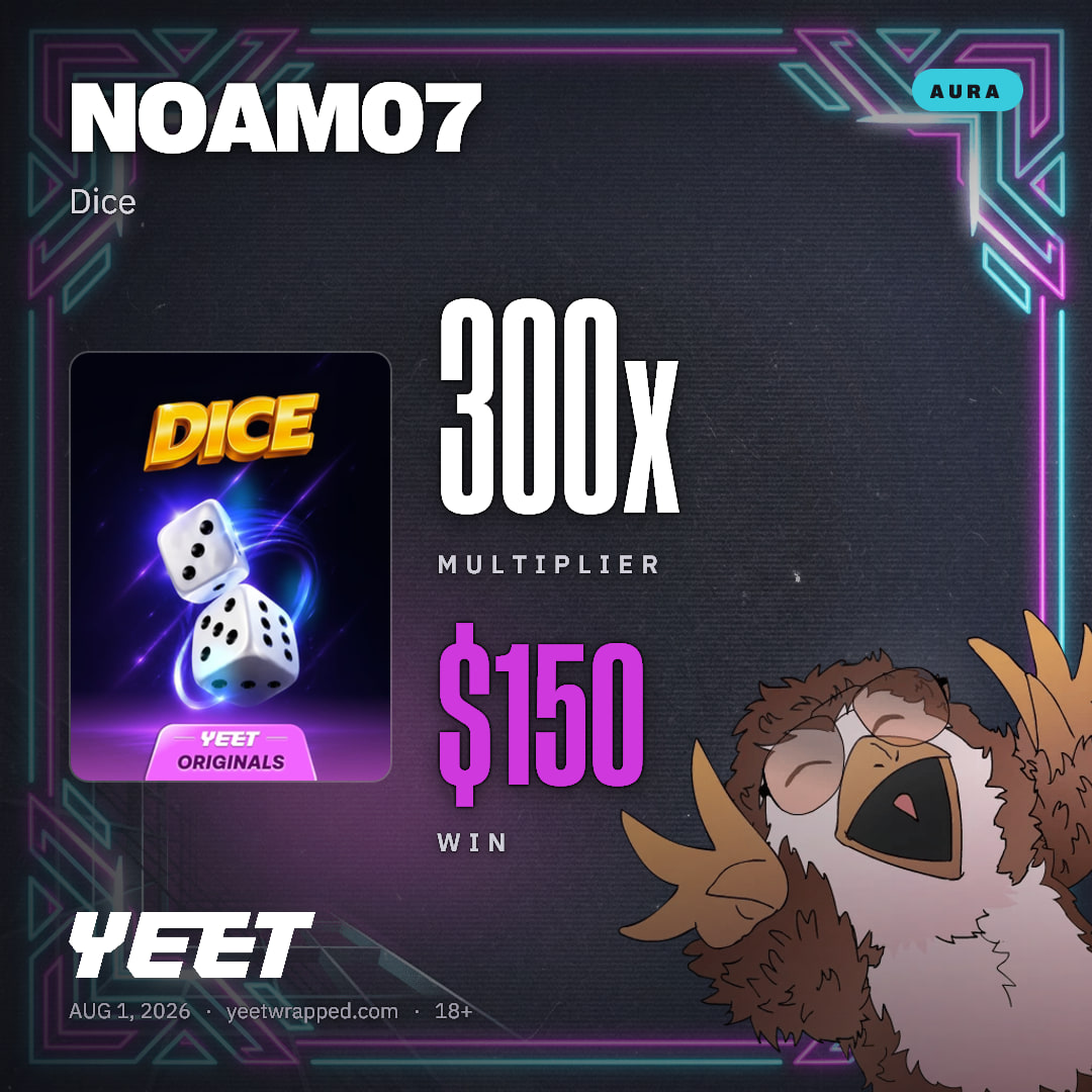 NOAM07 hit 300x on Dice