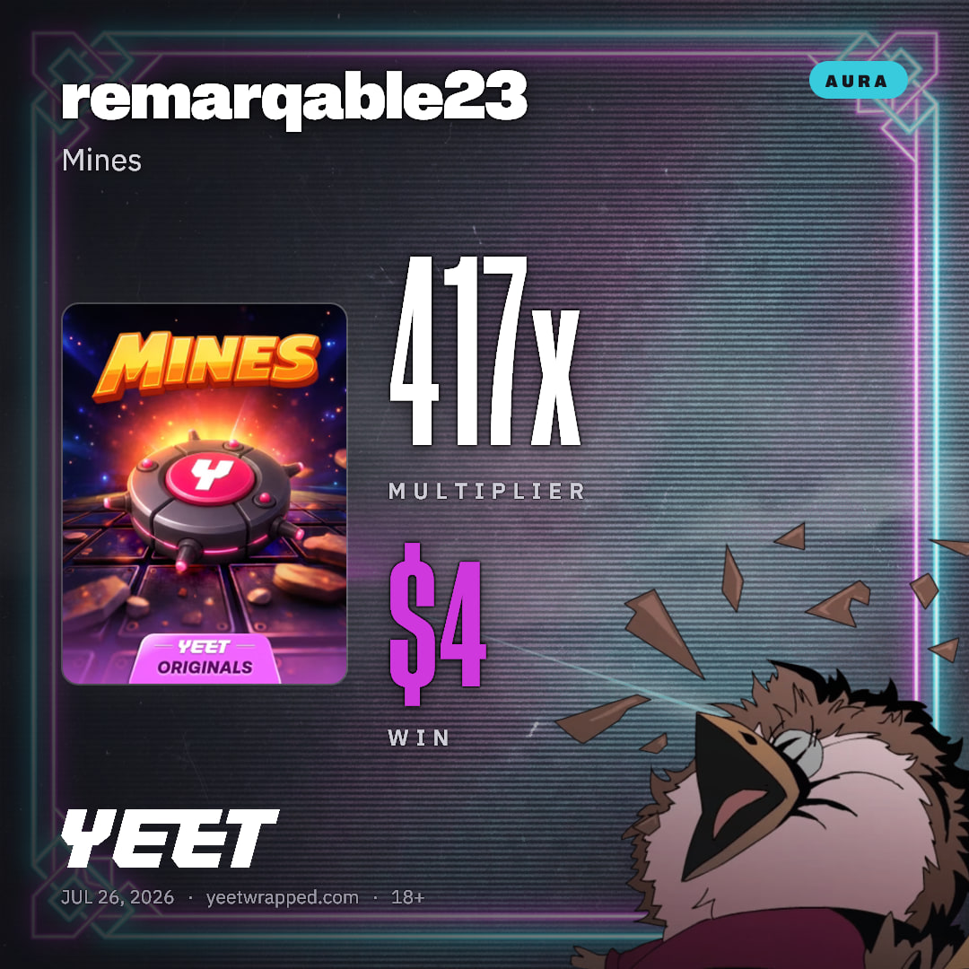 remarqable23 hit 417.4x on Mines