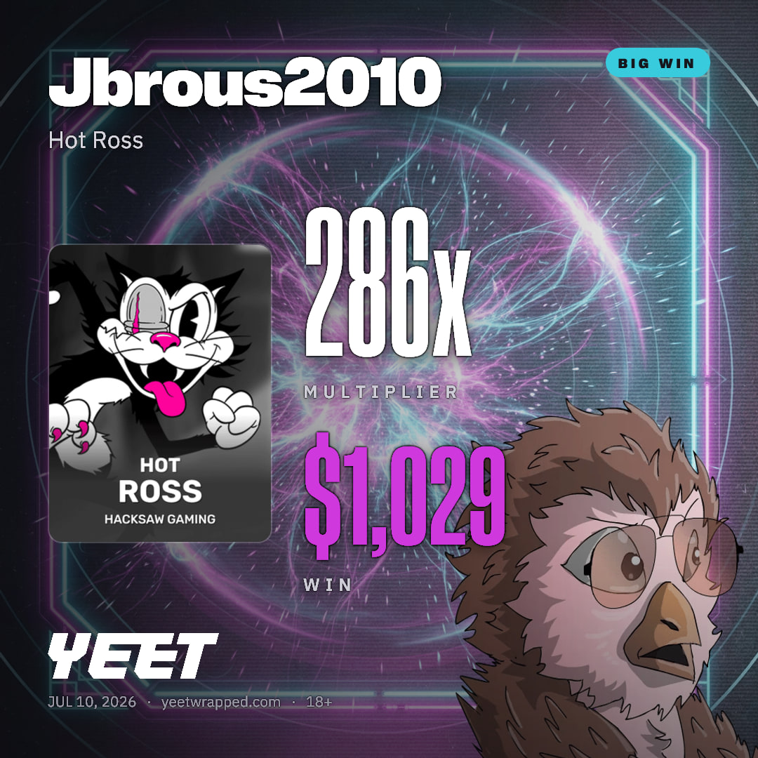 Jbrous2010 hit 285.8x on Hot Ross