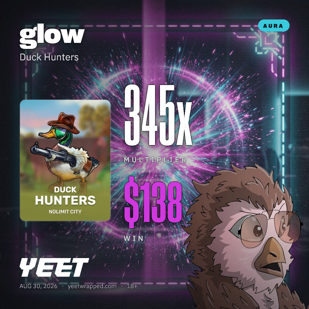 glow hit 344.8x on Duck Hunters