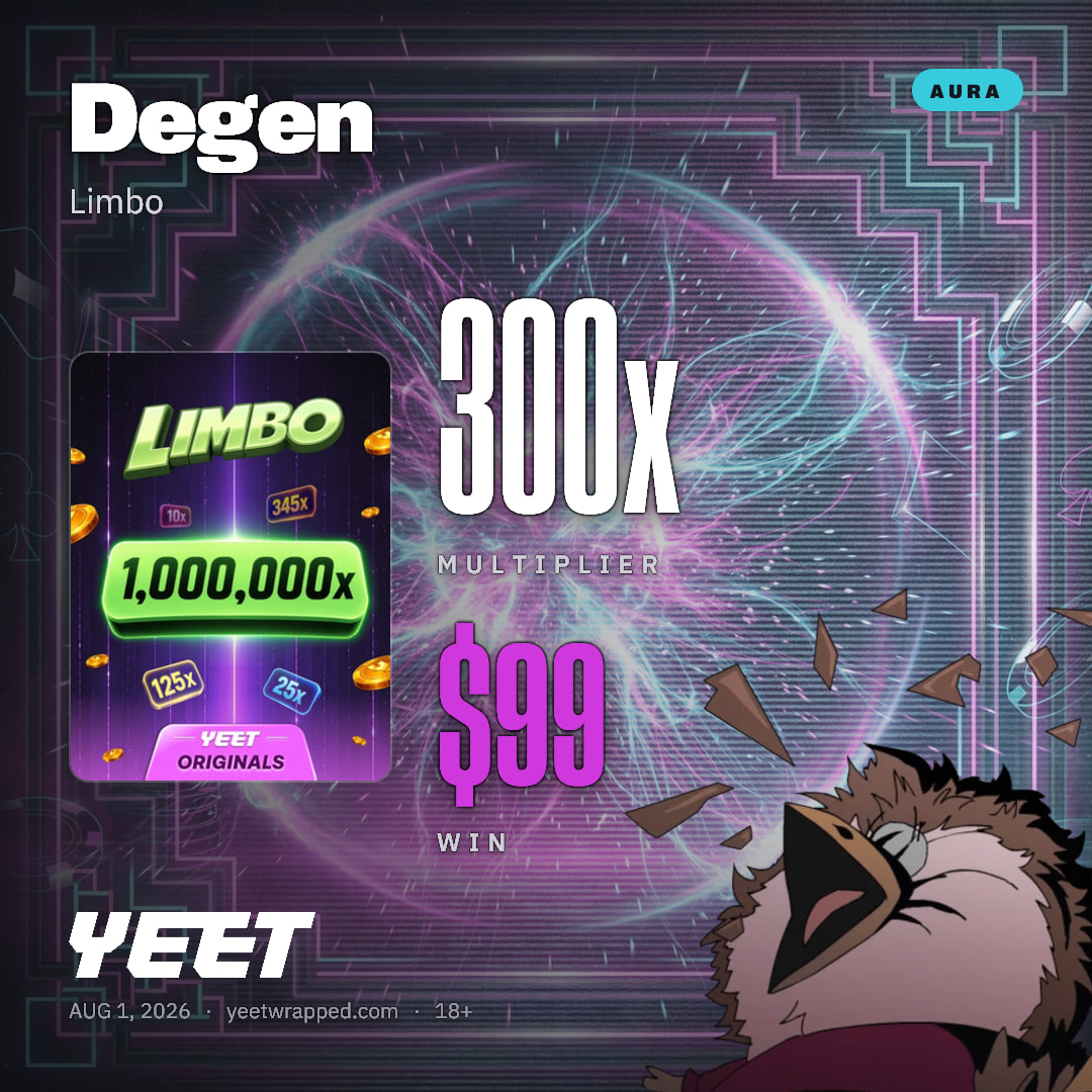 Degen hit 300x on Limbo