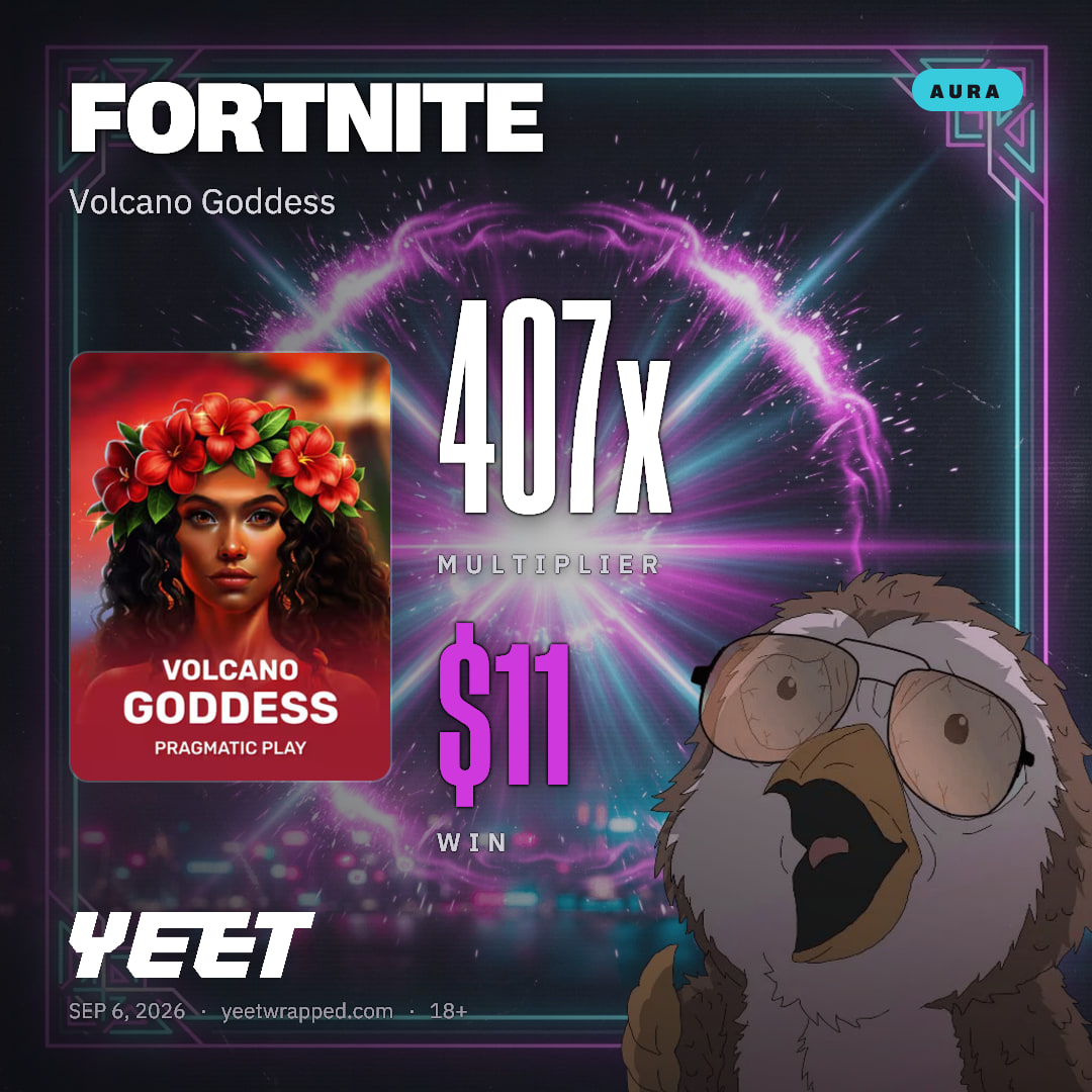 FORTNITE hit 406.9x on Volcano Goddess
