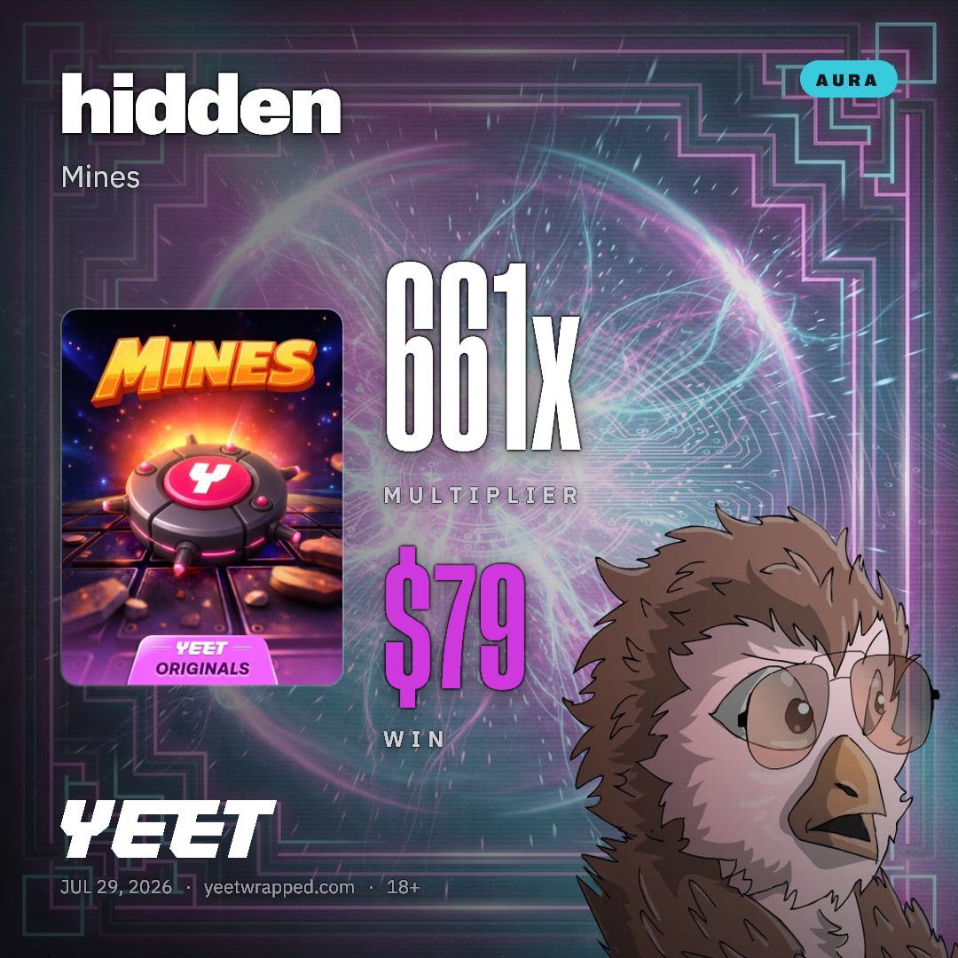 hidden hit 660.7x on Mines