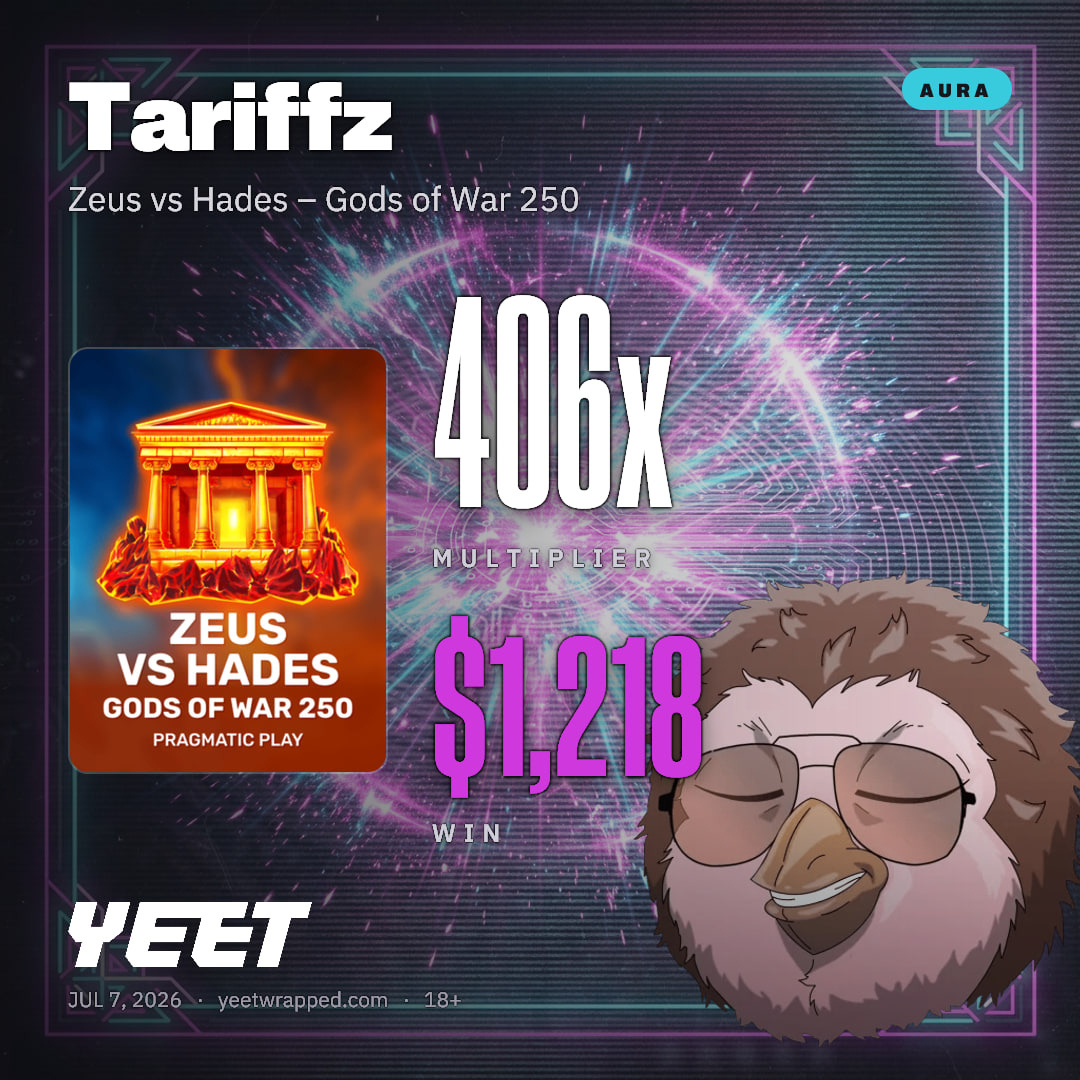 Tariffz hit 406x on Zeus vs Hades – Gods of War 250