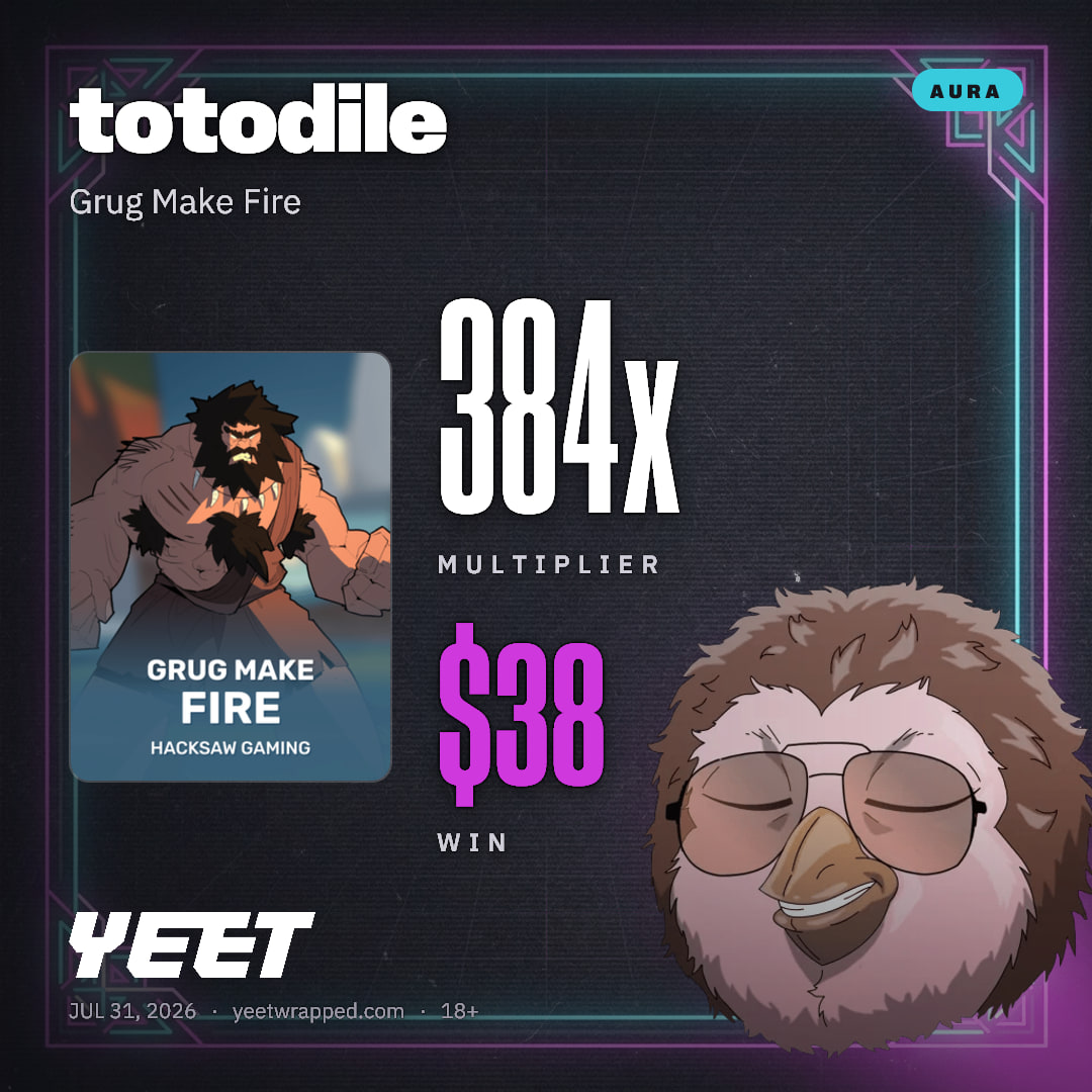 totodile hit 383.5x on Grug Make Fire