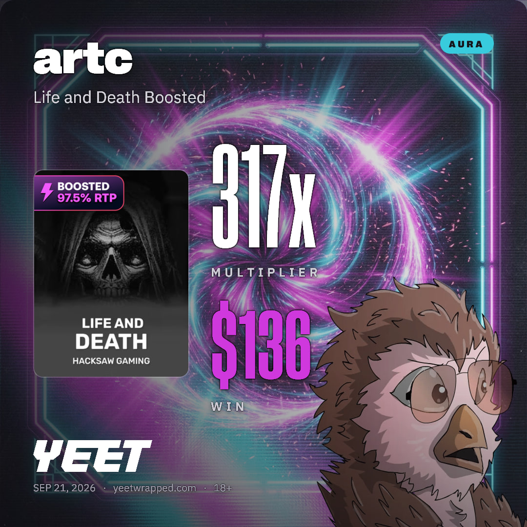 artc hit 316.8x on Life and Death Boosted